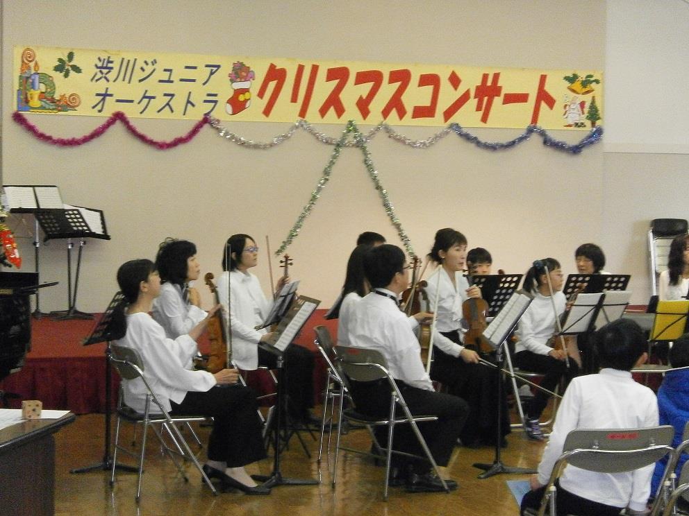 渋川ジュニアオーケストラ クリスマスコンサートの写真2
