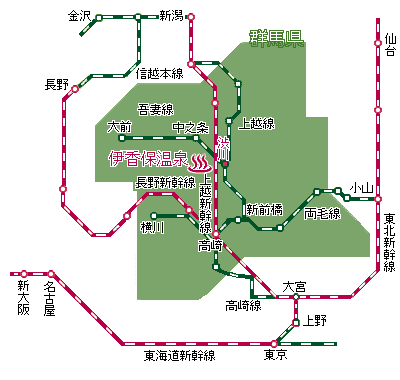 鉄道アクセスマップ