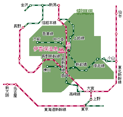 伊香保温泉へのアクセスガイド 渋川市観光情報