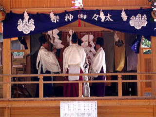 下南室神楽の写真