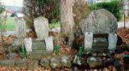 吉田芝渓の墓の写真