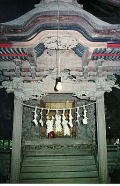 半田の早尾神社本殿の写真