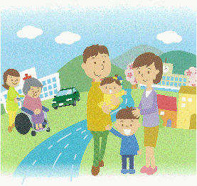 清潔で住みよい環境イメージイラスト