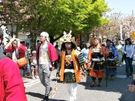 八重ざくら祭りの写真