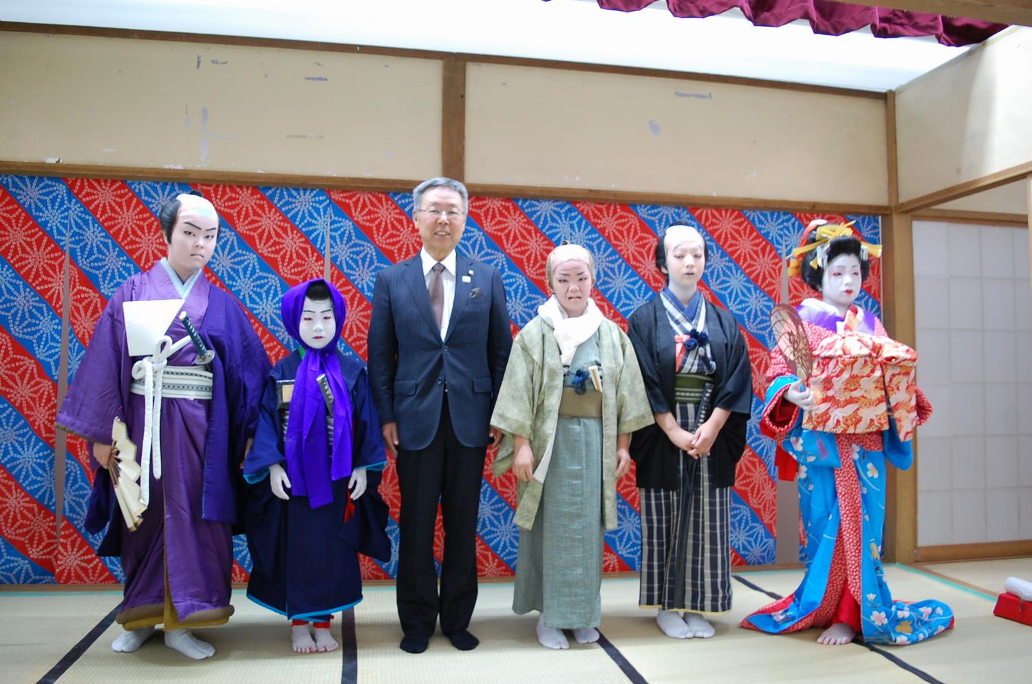 歌舞伎発表会の写真1