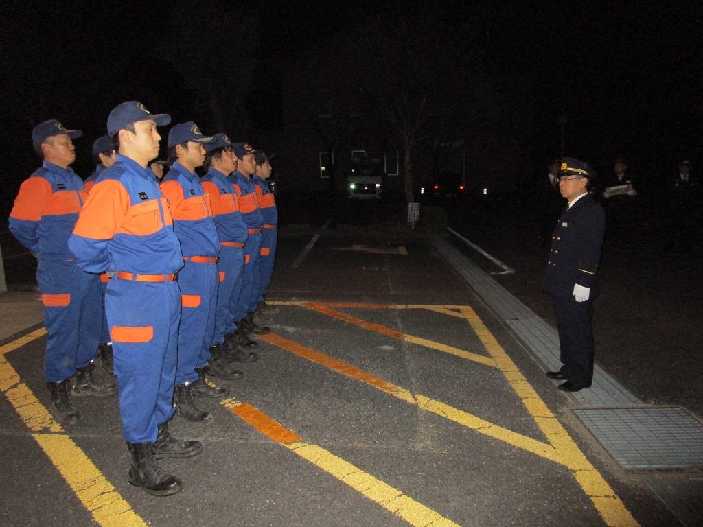 歳末特別警戒激励巡視の写真1