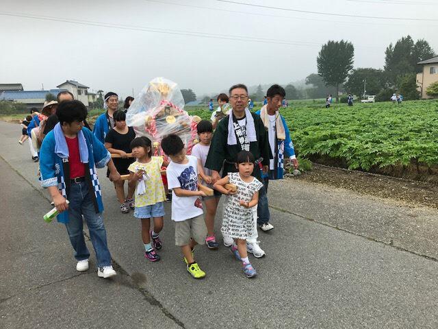 上中郷祇園祭りの写真1