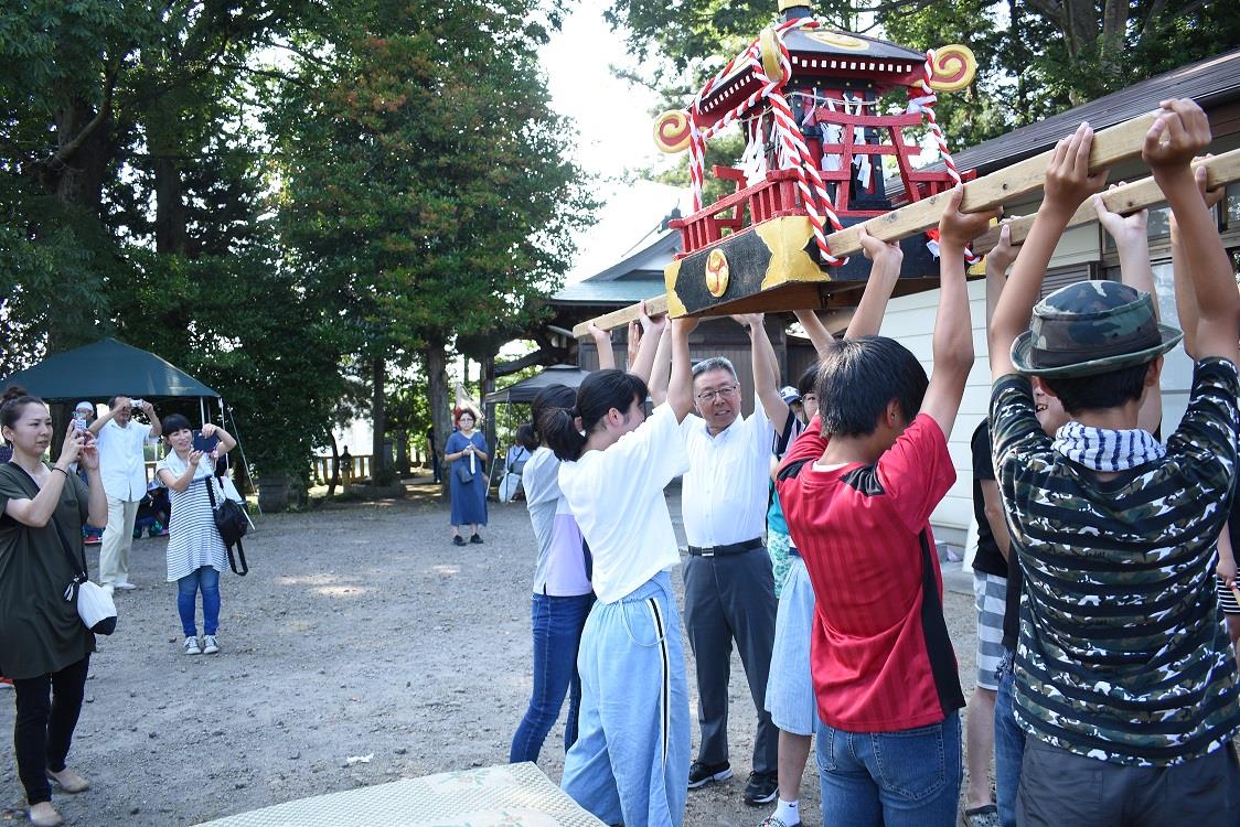 見滝育成会こども神輿の写真