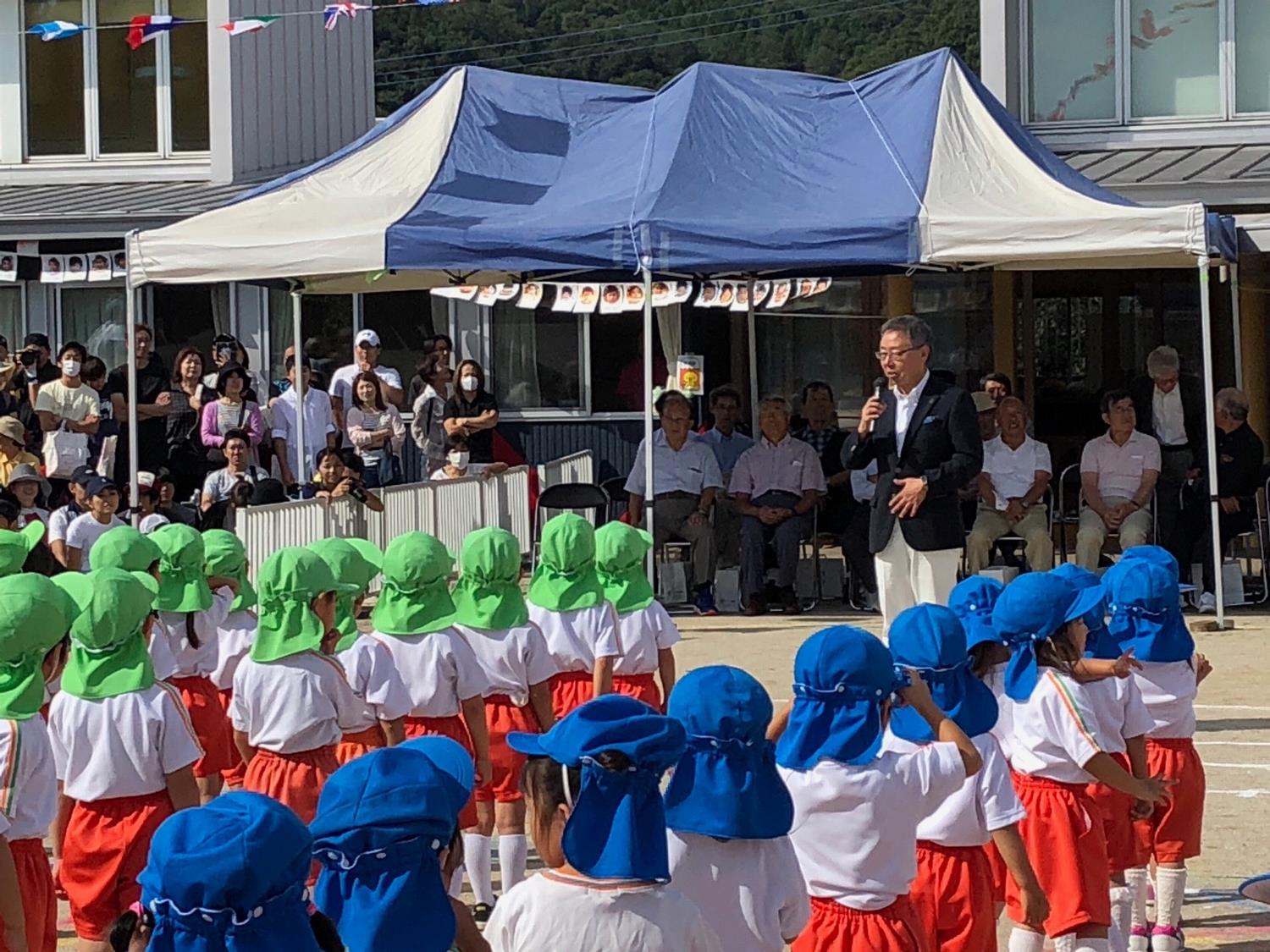 行幸田保育園運動会の写真