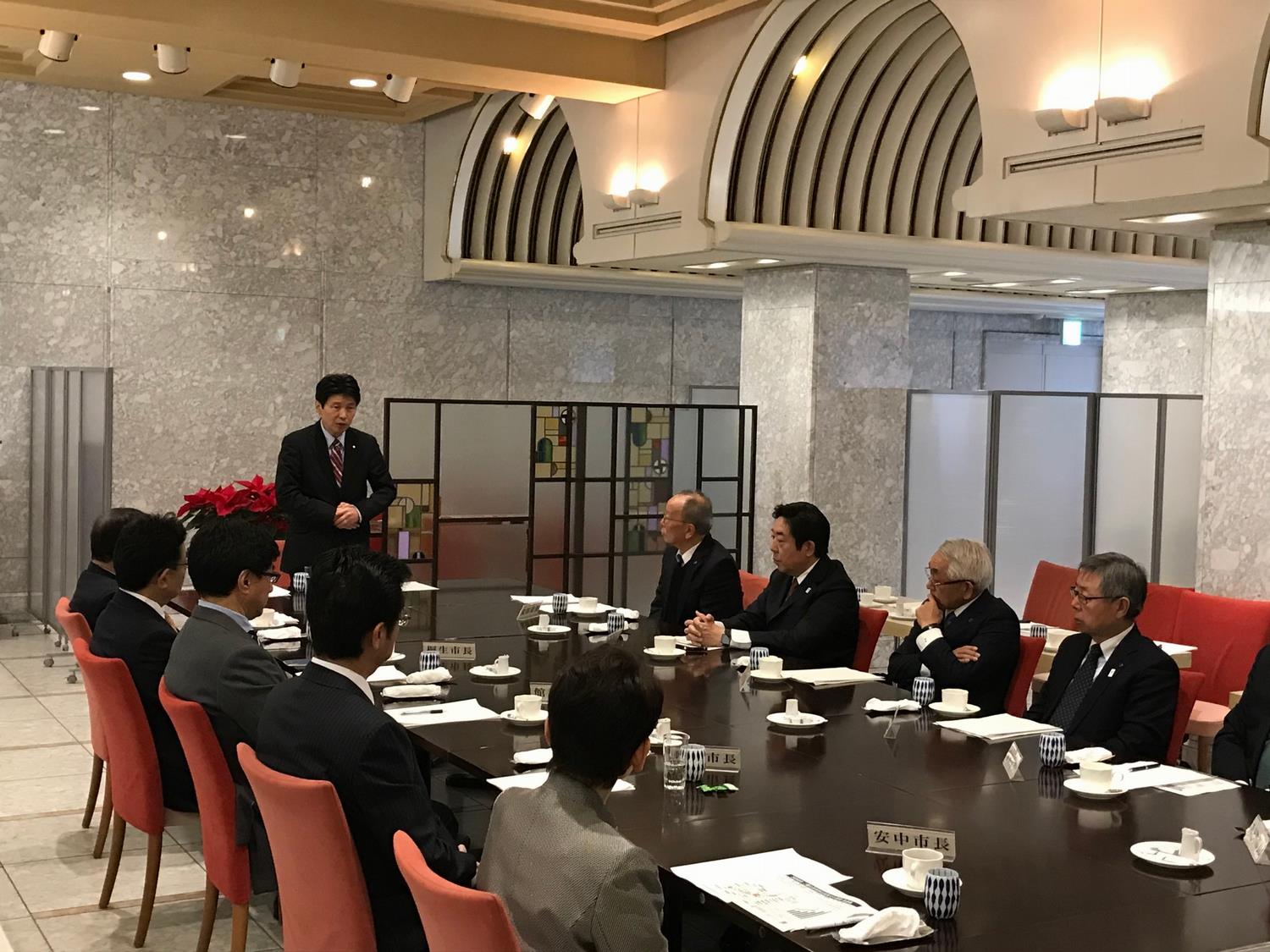 知事朝食会