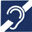 聴覚障がい者シンボルマーク（国際マーク）の画像