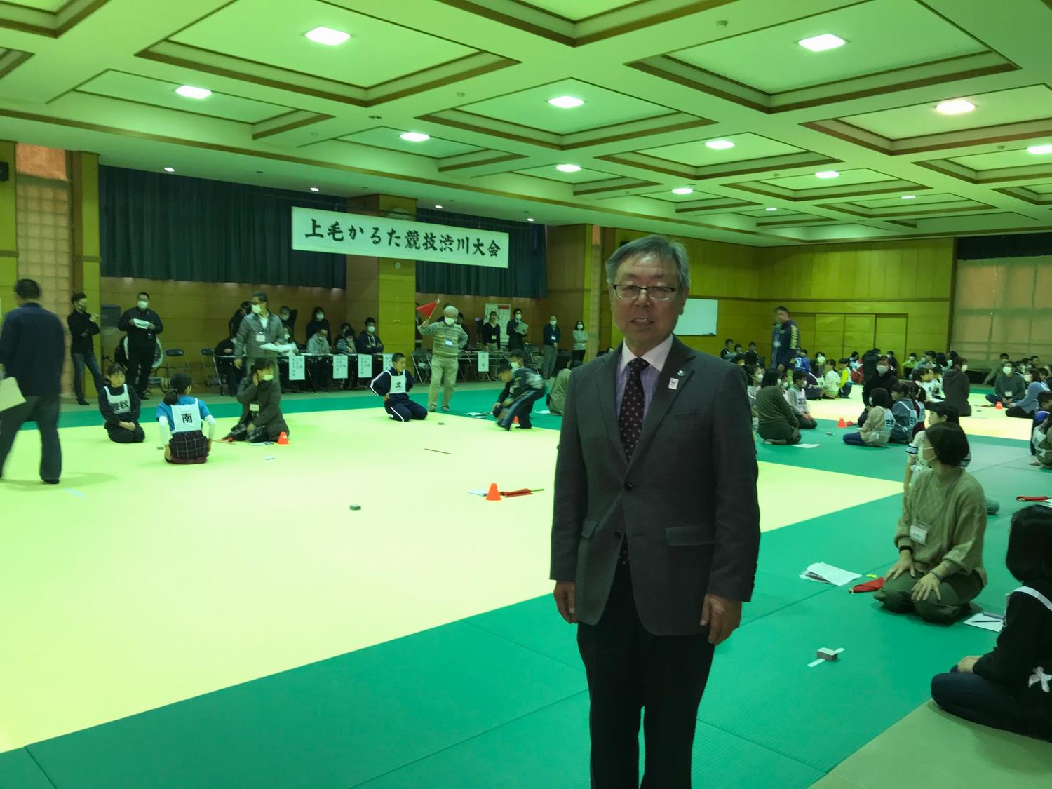 上毛かるた競技渋川大会の写真