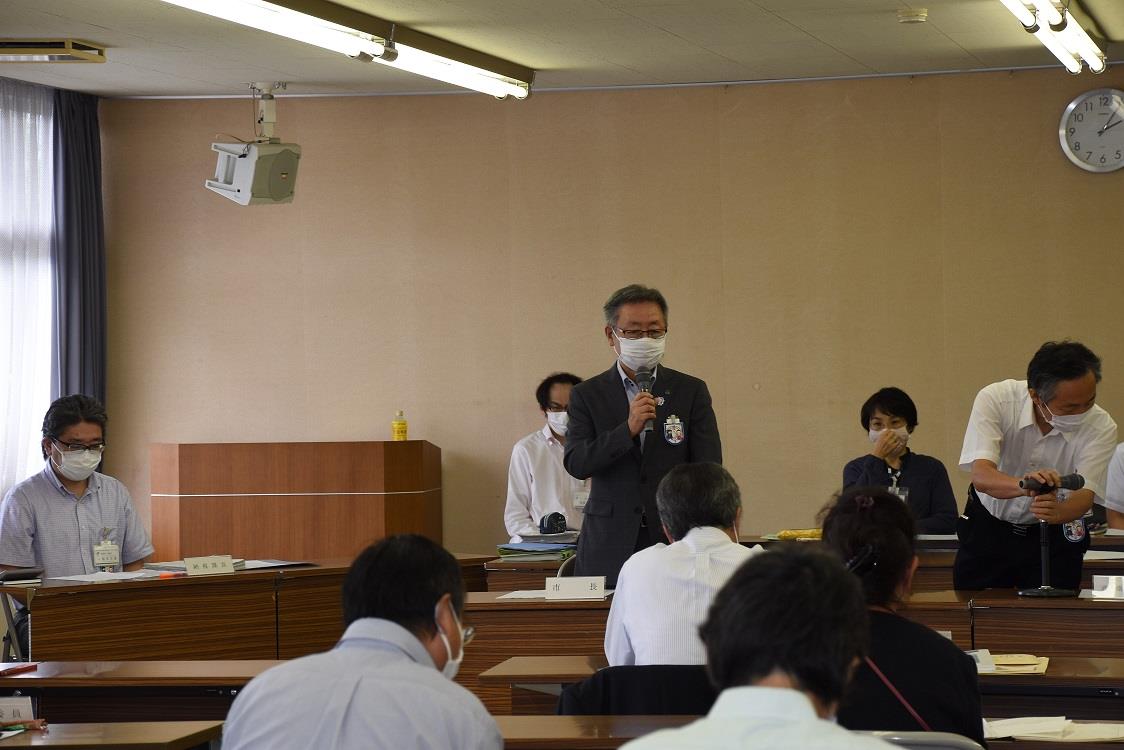 渋川市の国民健康保険事業の運営に関する協議会の写真