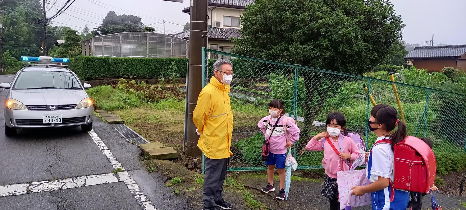 赤城地区交通安全運動車両広報の写真