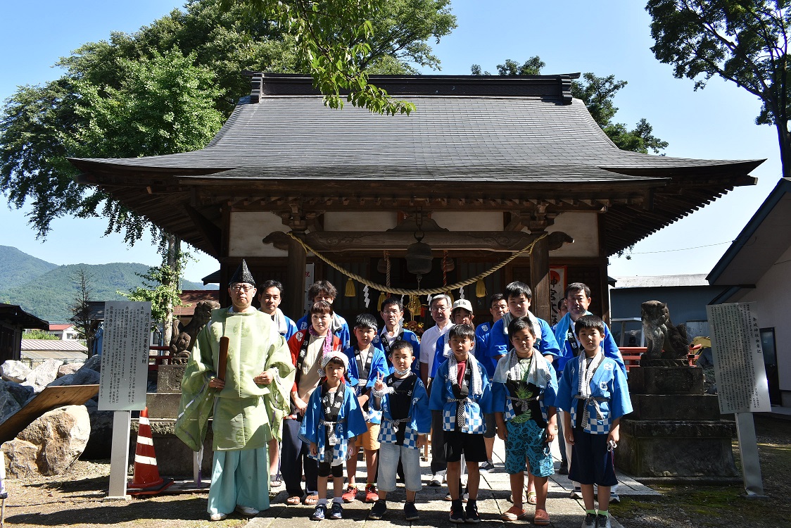 津久田第三自治会夏祭り1