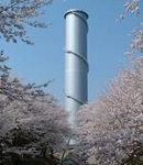 佐久発電所の桜