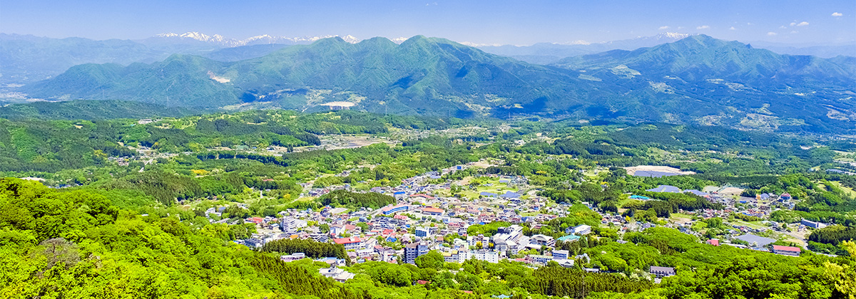 渋川市の風景