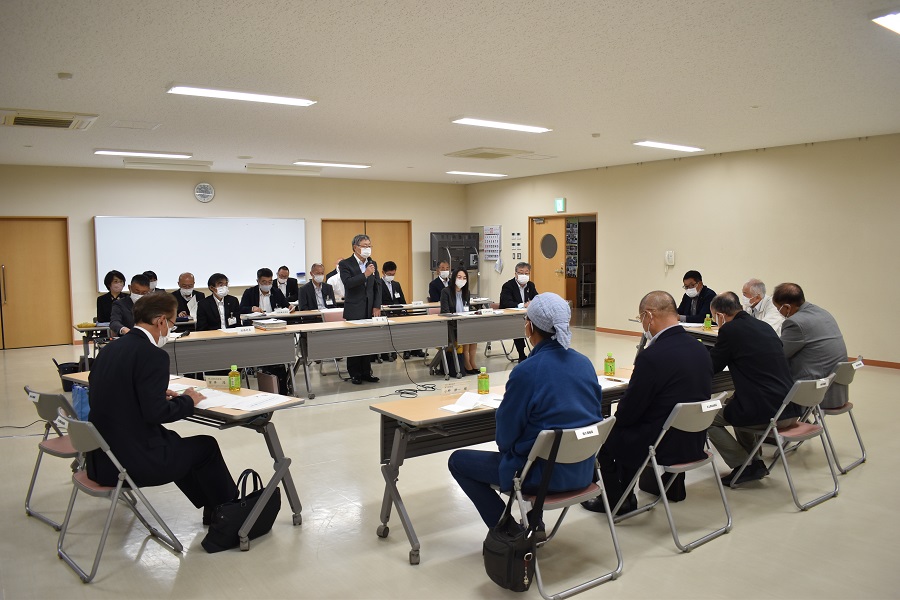 自治会長懇談会（小野上地区）