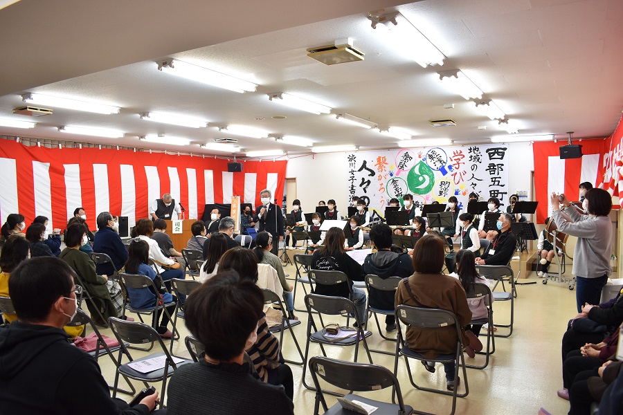 渋川西部五町文化祭芸能発表会開会式 (1)