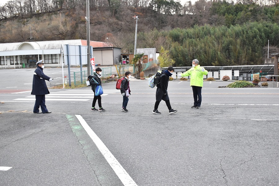 冬の県民交通安全運動（小野上）