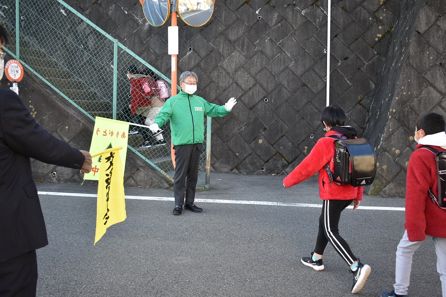 冬の県民交通安全運動車両広報（伊香保）