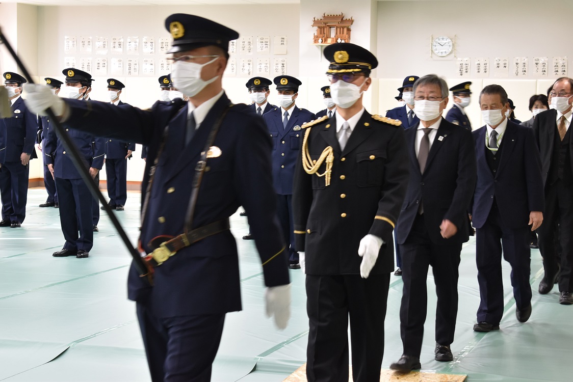 渋川警察署初点検1