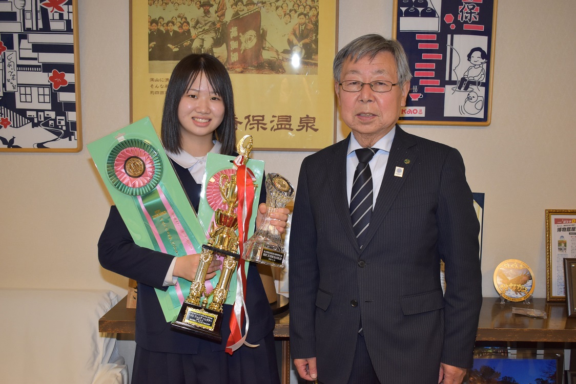 ジュニアハンドラー田村さん世界大会出場報告