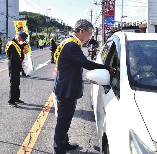 こんにちは!!市長です写真