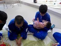 各中学校のふれあい交流の様子