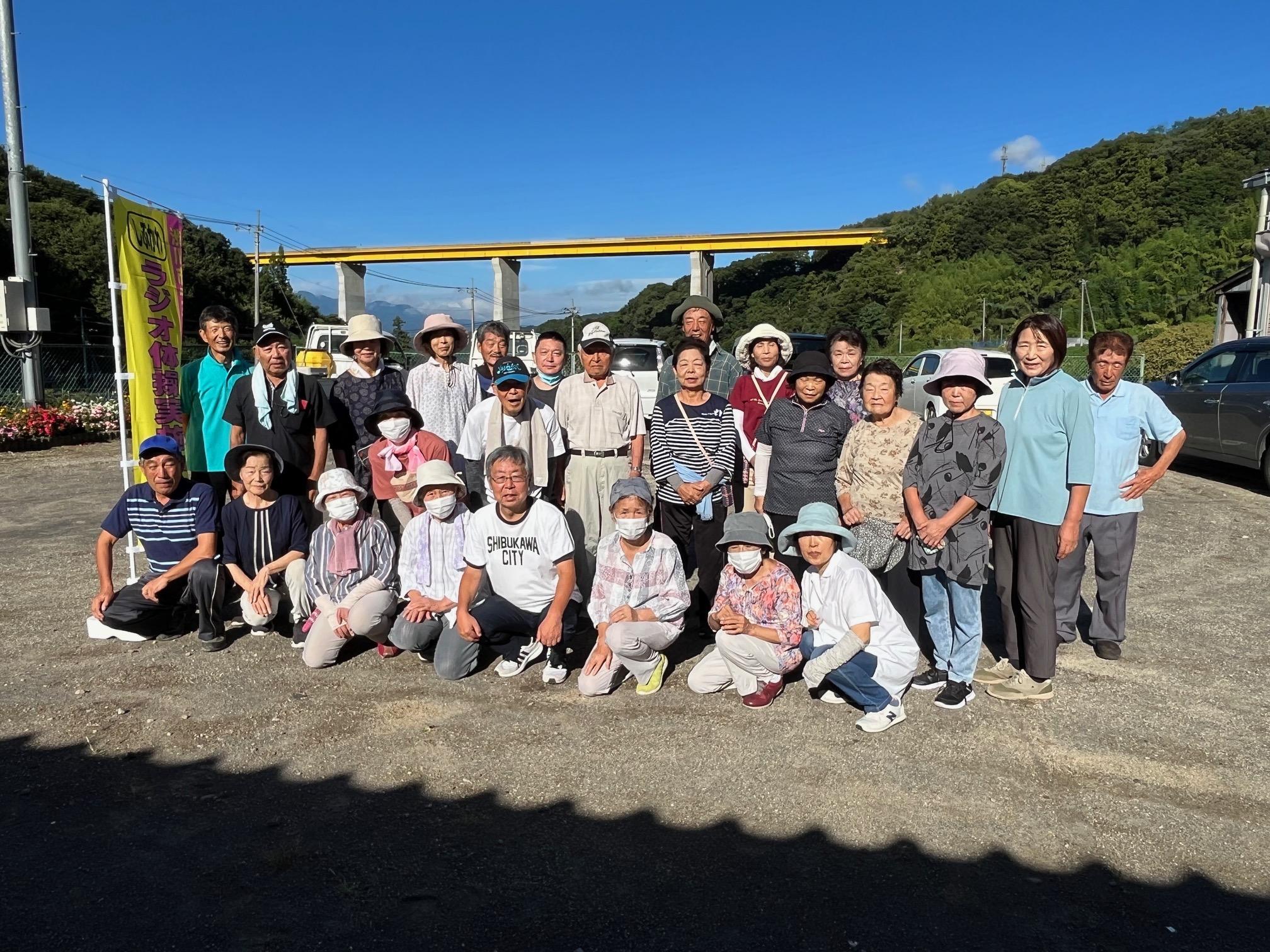 南雲第二自治会ラジオ体操会