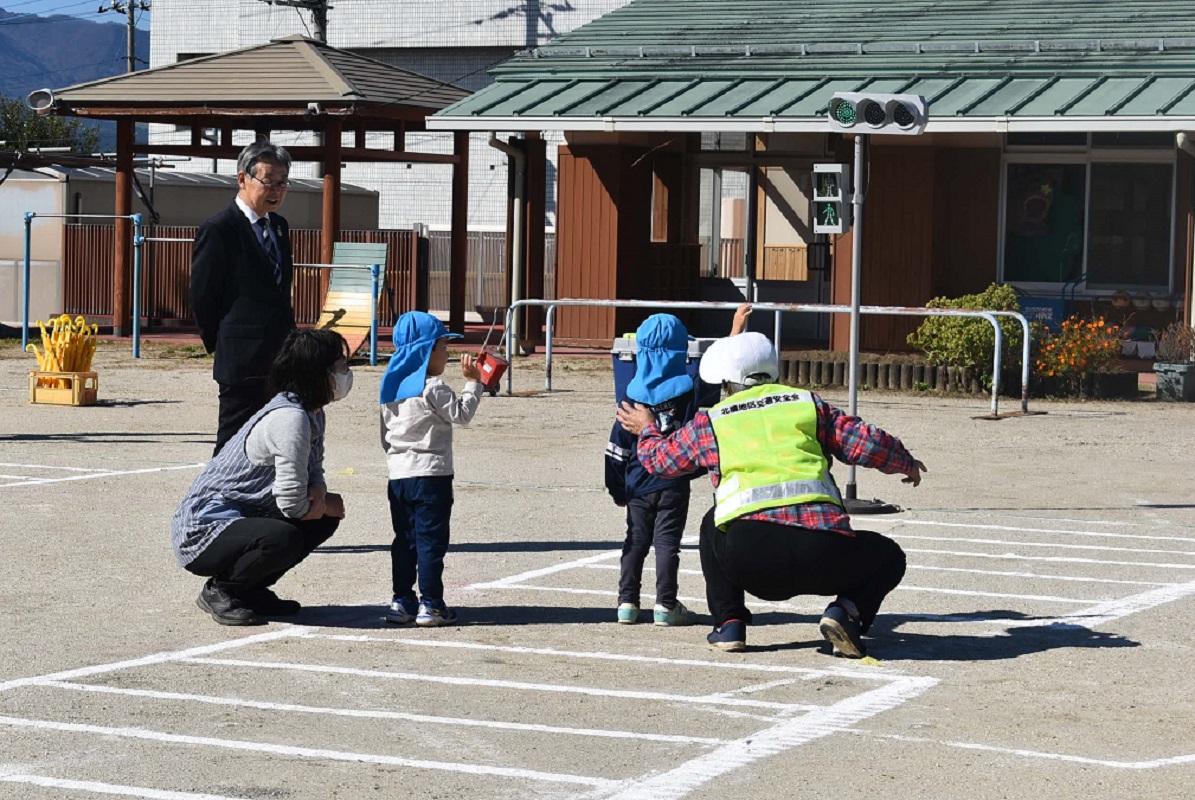 北橘幼稚園交通安全教室