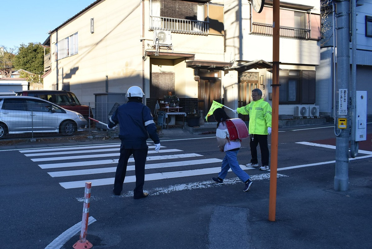 冬の県民交通安全運動（渋川地区）