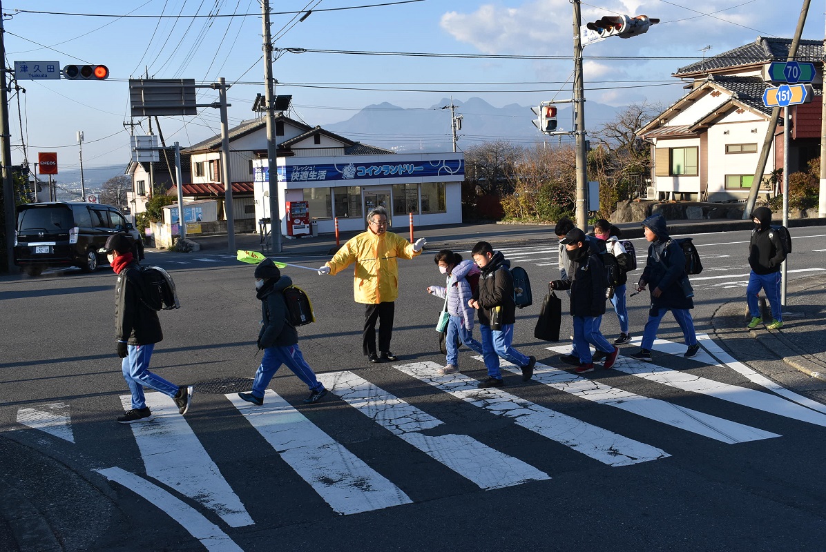 冬の県民交通安全運動（赤城）