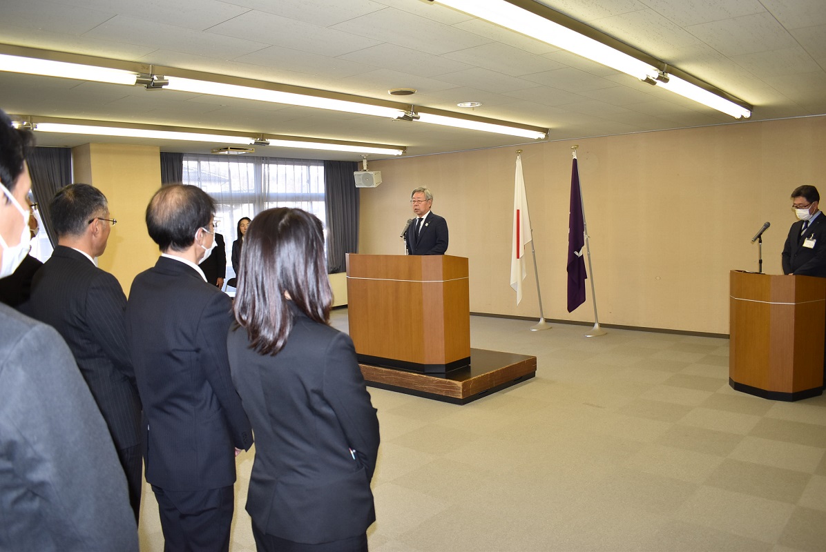 市長年頭あいさつ