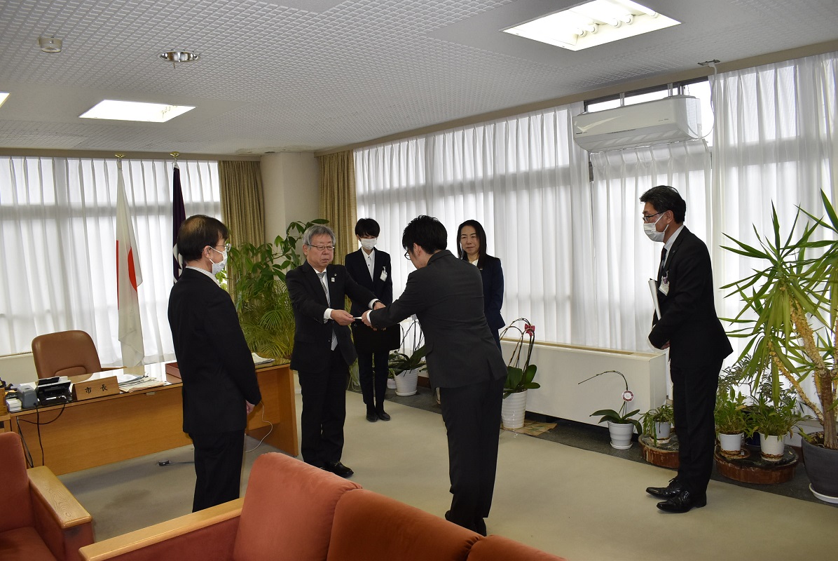 群馬県出向職員辞令交付式