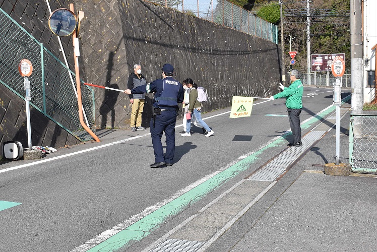 春の全国交通安全運動車両広報（伊香保地区）