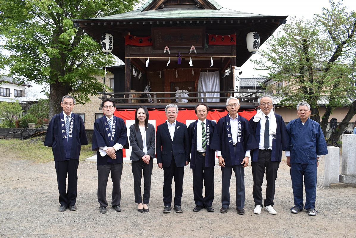 八木原諏訪神社春の例大祭