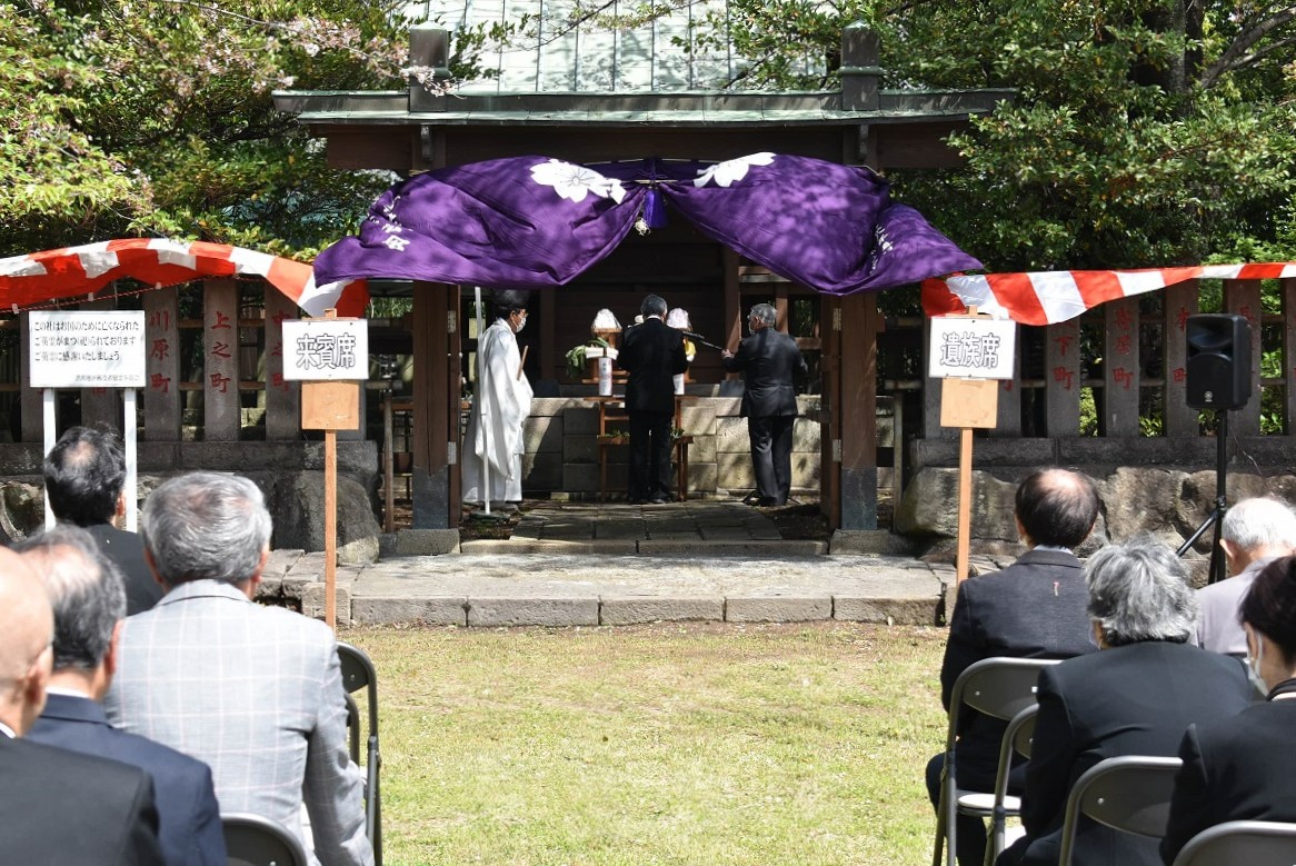 渋川地区戦没者慰霊祭