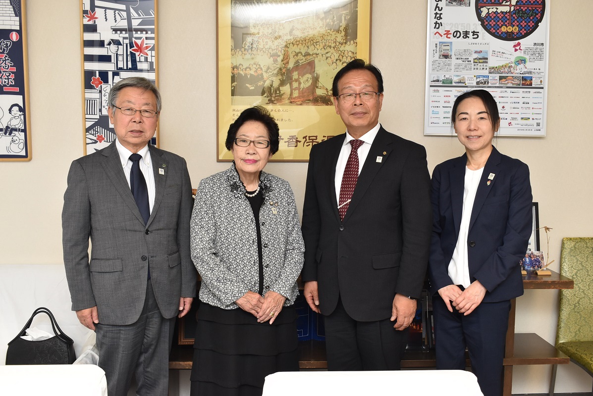 鳥山サカエ教育長職務代理者退任のあいさつ