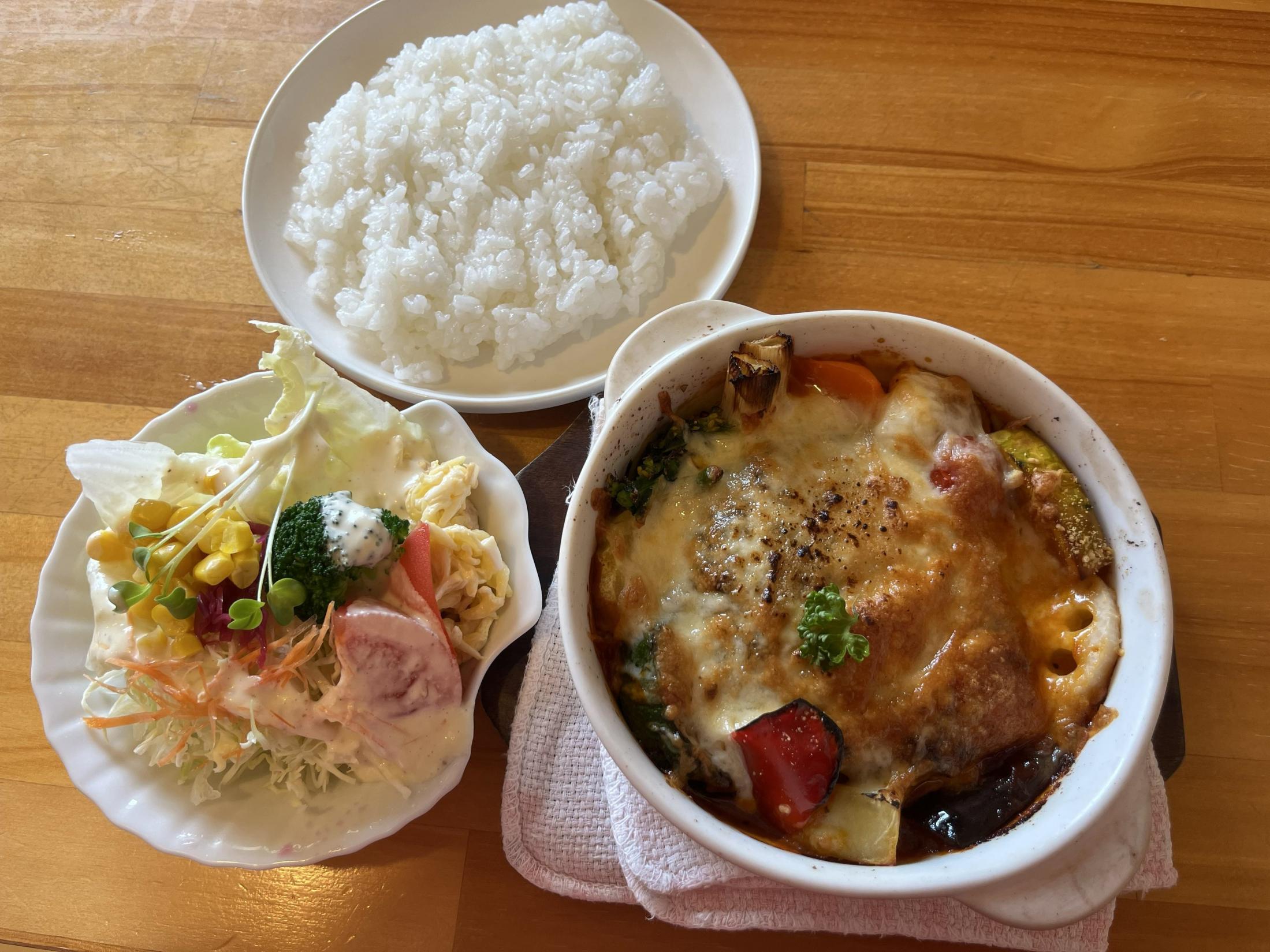 チーズハンバーグランチ