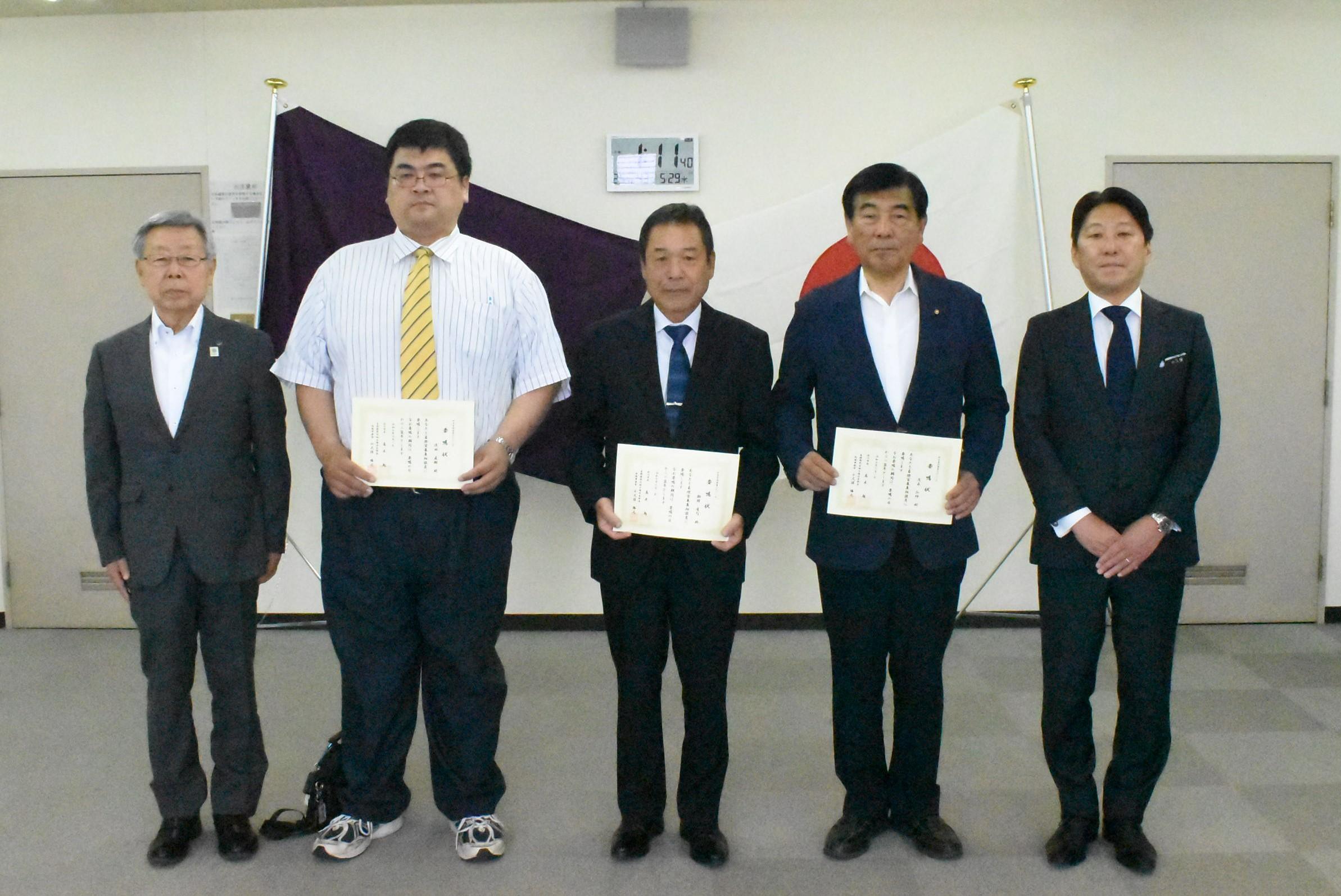 自衛隊募集相談員委嘱状交付式2