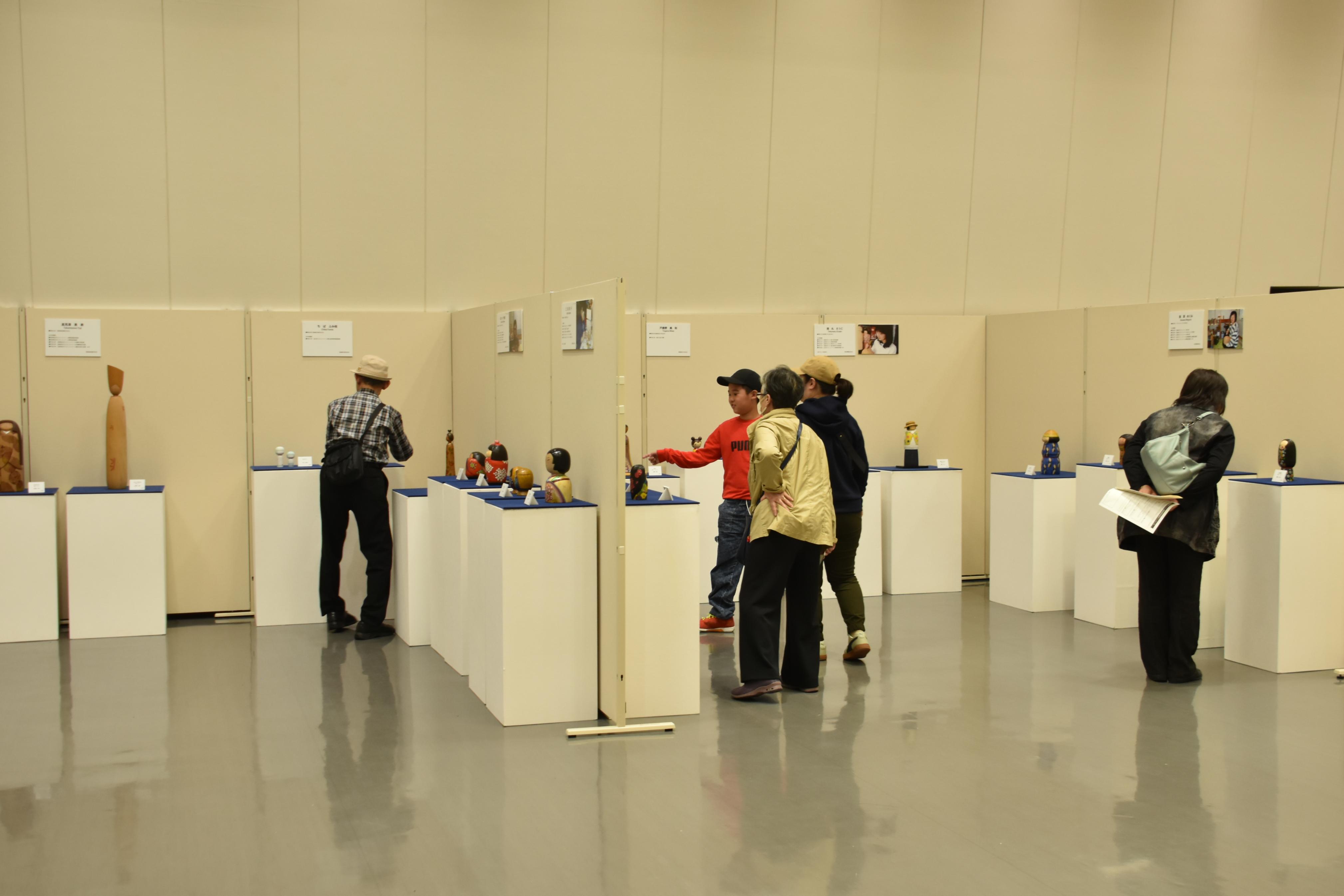 第31回全国創作こけし美術展in渋川の写真2