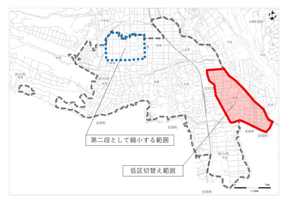 給水区域図