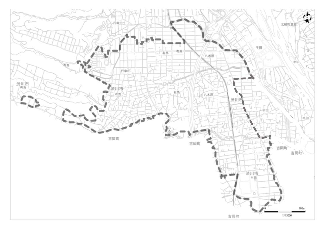 給水区域図