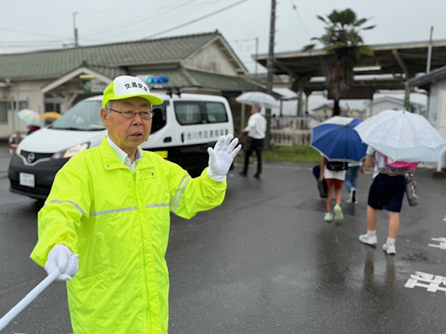 夏の県民交通安全運動車両広報（渋川地区南側）