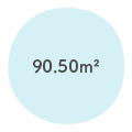 90.50平方メートル 90.50平方メートル