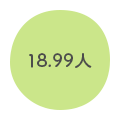 18.99人 18.99人