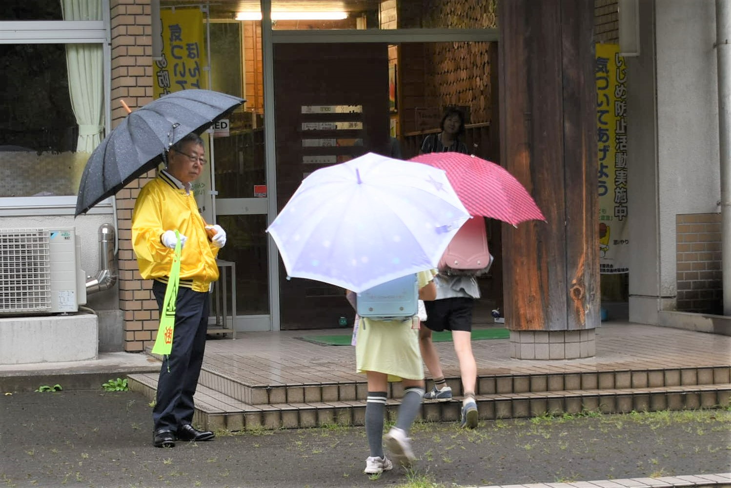 夏の県民交通安全運動車両広報（小野上）