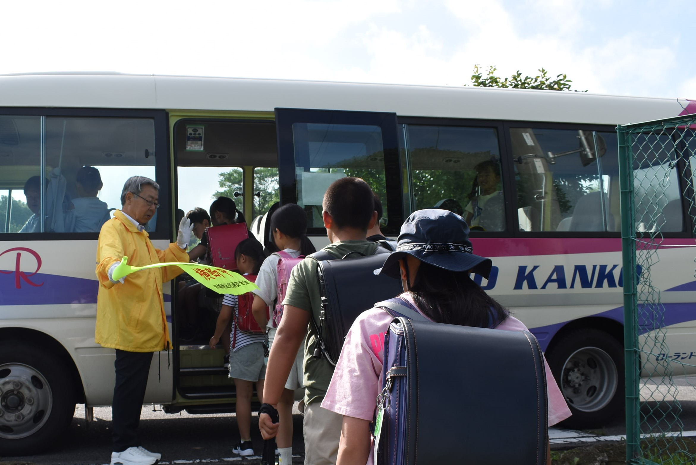 夏の県民交通安全運動車両広報(赤城地区)