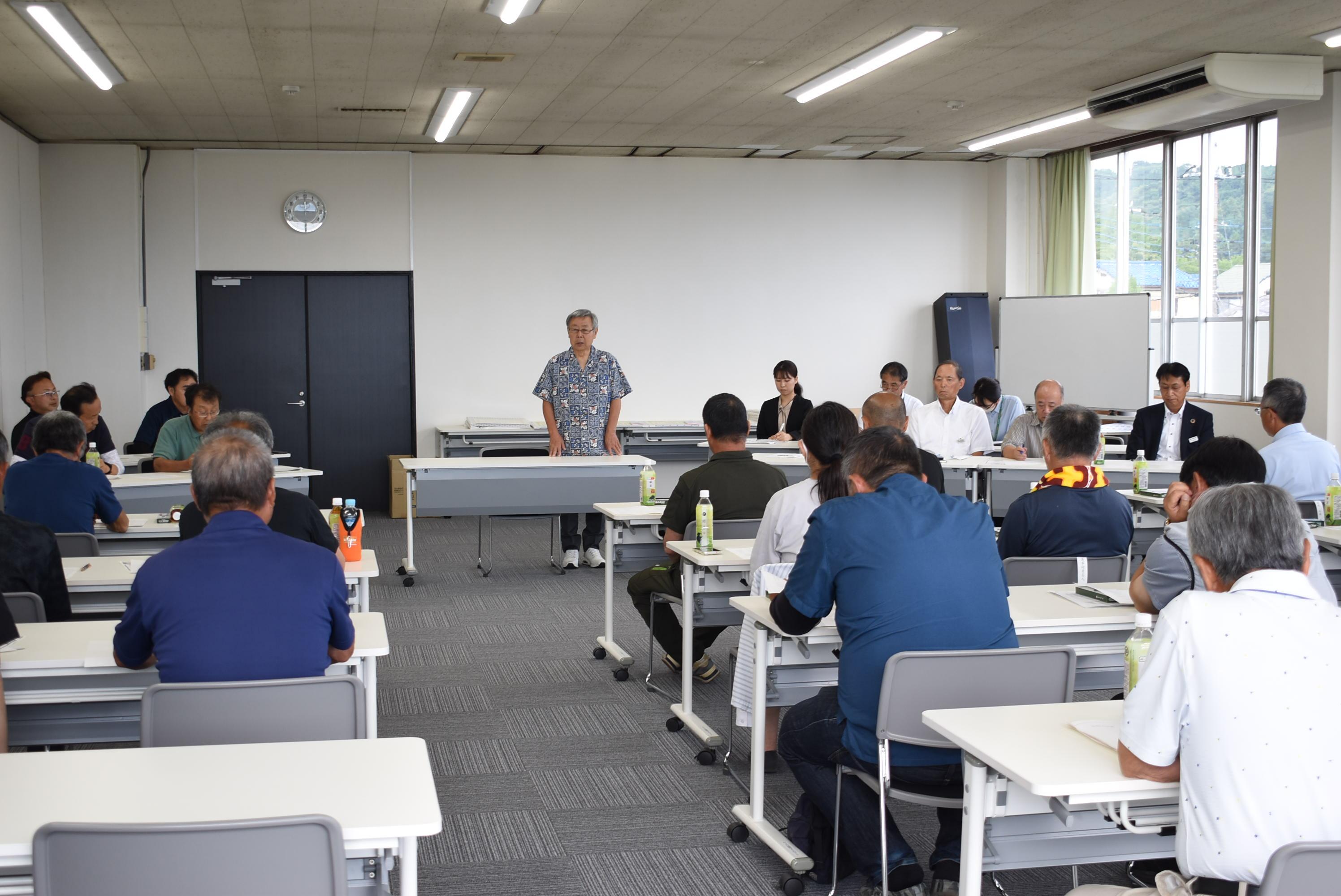 渋川地区苺生産者協議会通常総会1